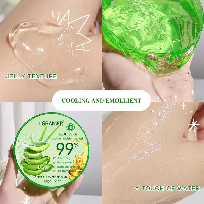 99% Aloe Vera Moisturizing Gel Refreshing Non Sticky Facial Facial Cream Wash Free Deep Nourishing Maintain Skin Face Care Skin